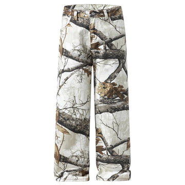 Camo Denim Baggy Jeans